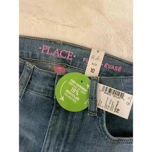 Girls Sz 10 Jeans True Religion Lucky Brand DKNY Lot Flare Capri Skinny Straight - Picture 6 of 7